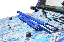 Steinjäger Exterior Accessories Wrangler JK 2007-2018 Light Mounts Hood Hinge Mount Brackets Playboy Blue