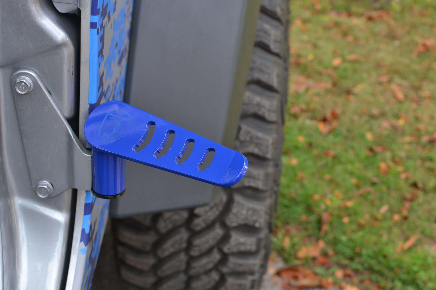 Steinjäger Exterior Accessories Wrangler JK 2007-2018 Foot Pegs Southwest Blue