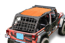 Steinjäger Tops and Covers Wrangler JK 2007-2009 Fabric Teddy 4 Door Orange Mesh