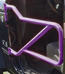 Steinjäger Doors Wrangler JK 2007-2018 Trail, Tubular Style Front Doors Sinbad Purple