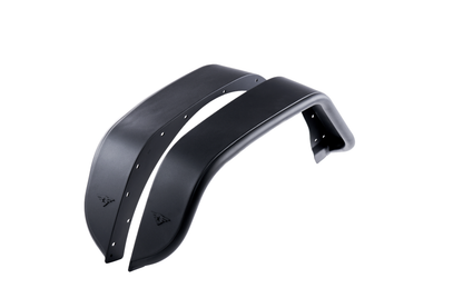 Jeep JL/JLU Full Assault Black Aluminum Fender Kit - Rear