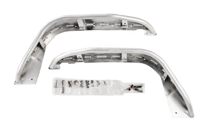 Jeep JL/JLU Full Assault Raw Aluminum Fender Kit - Front