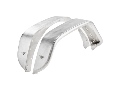 Jeep JL/JLU Full Assault Raw Aluminum Fender Kit - Rear