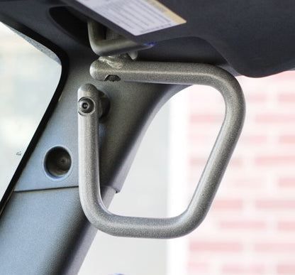 Steinjäger Interior Accessories Wrangler JK 2007-2018 Grab Handles Front Gray Hammertone