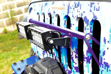 Steinjäger Exterior Accessories Wrangler JK 2007-2018 Light Mounts Grill Brackets and Lights Sinbad Purple