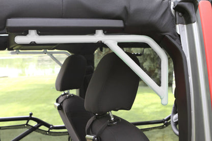 Steinjäger Interior Accessories Wrangler JK 2007-2018 Grab Handles Rear for 4 Door JKU Cloud White