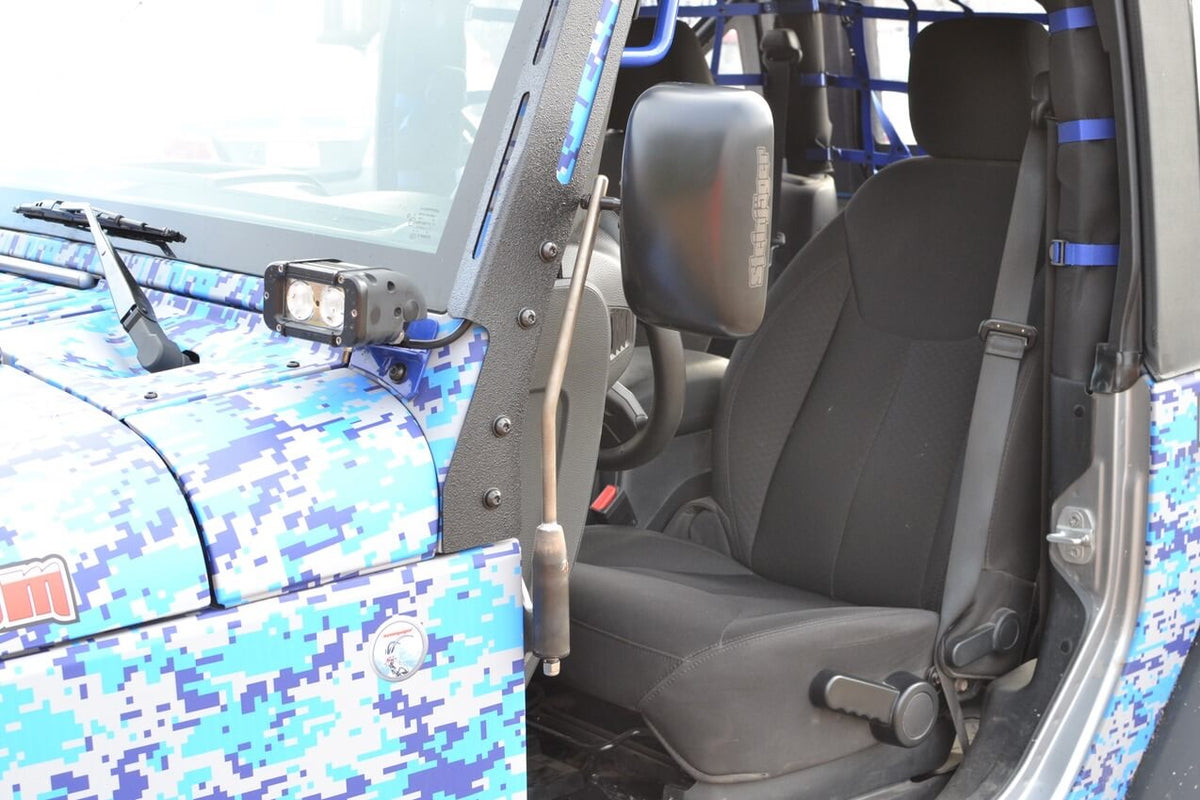 Steinjäger Exterior Accessories Gladiator JT 2019 to Present Mirrors Isolated Leg Kit
