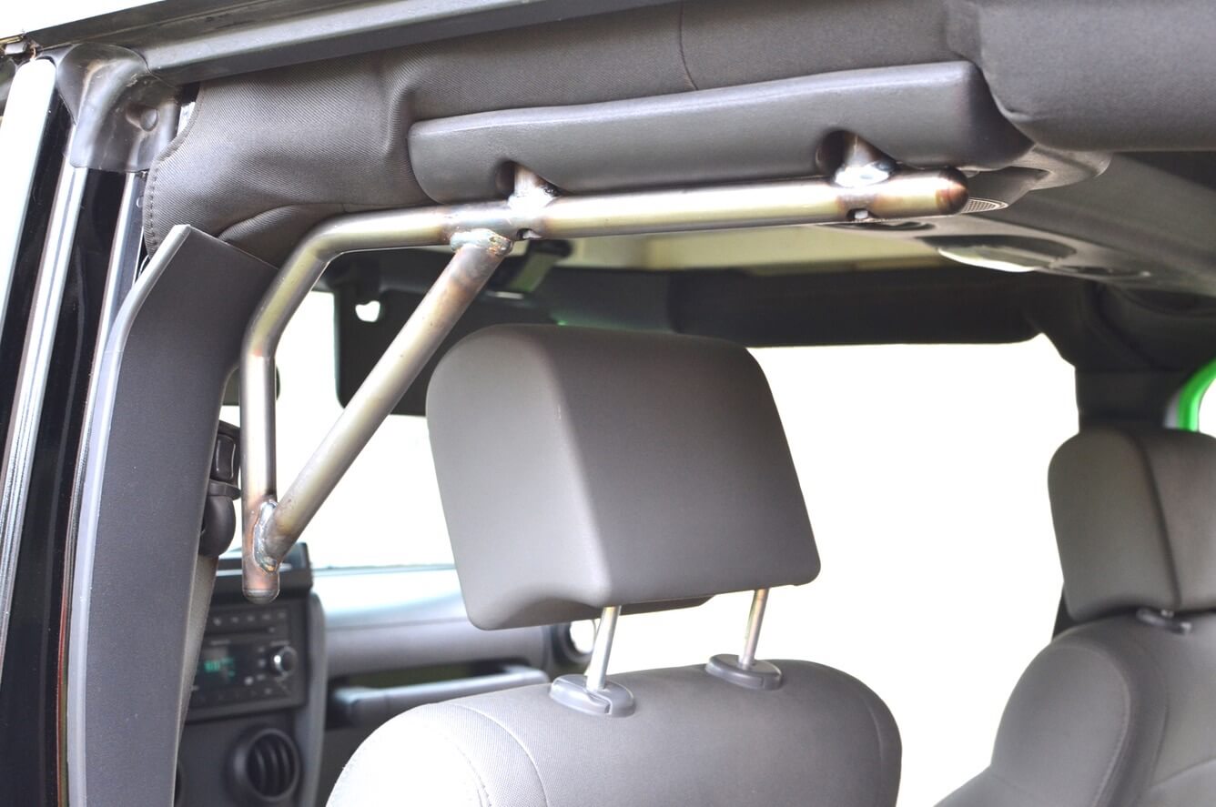 Steinjäger Interior Accessories Wrangler JK 2007-2018 Grab Handles Rear for 4 Door JKU Bare