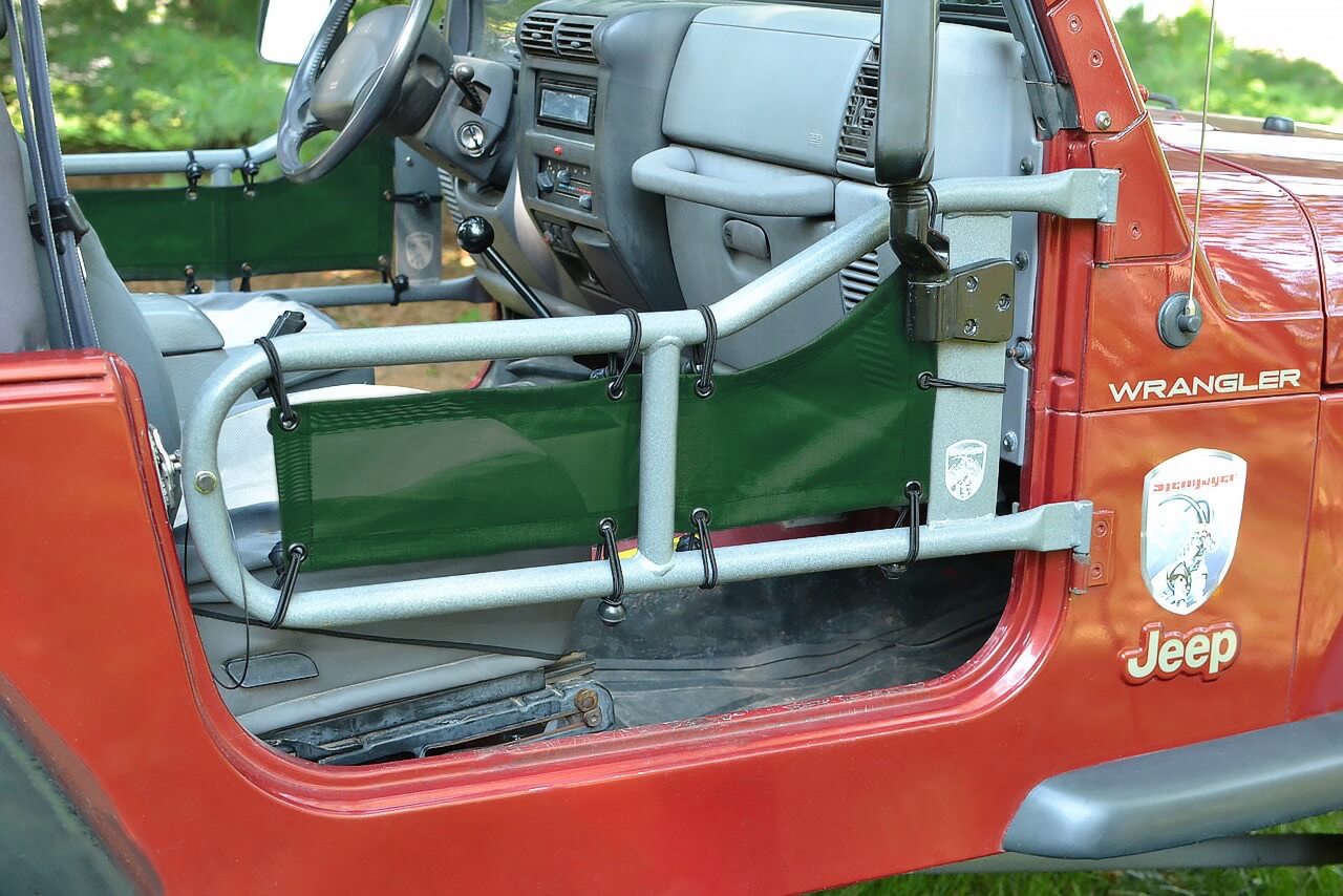 Steinjäger Doors Wrangler TJ 1997-2006 Inserts Dark Green