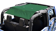 Steinjäger Tops and Covers Wrangler JK 2010-2018 Fabric Teddy 2 Door Green