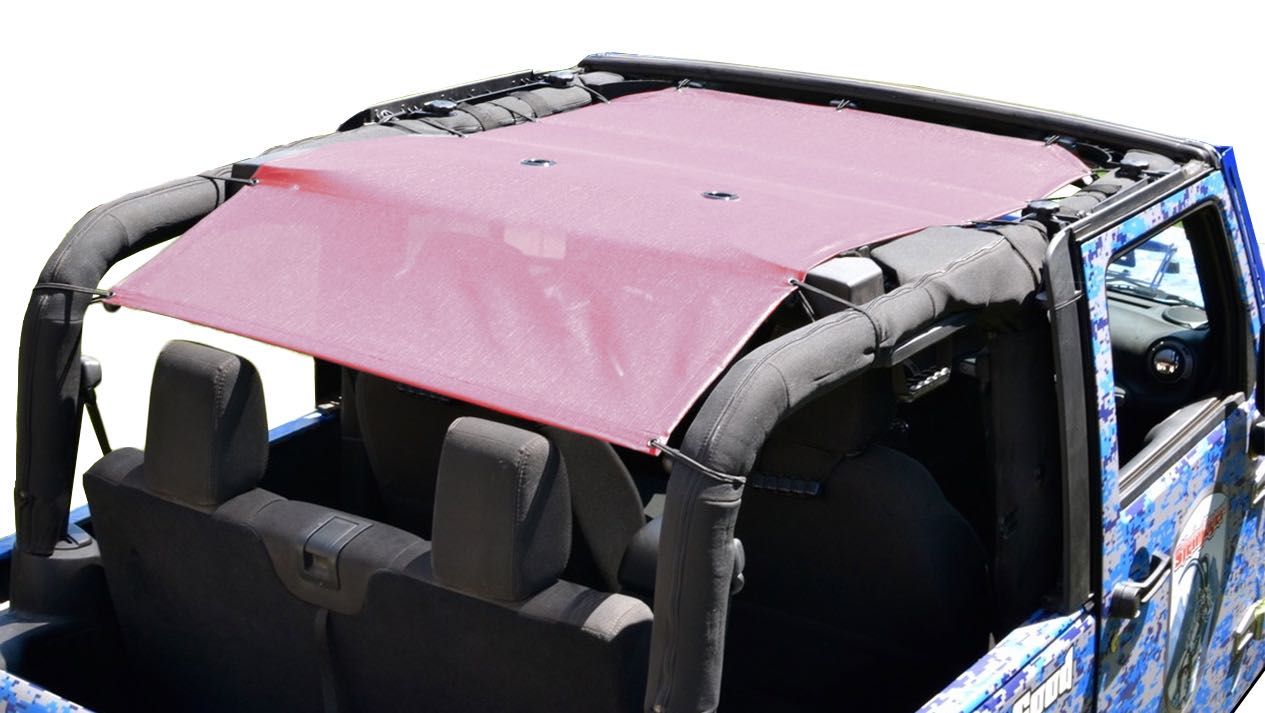 Steinjäger Tops and Covers Wrangler JK 2010-2018 Fabric Teddy 2 Door Mauve