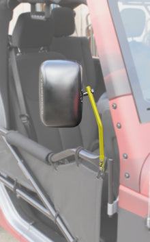 Steinjäger Doors Wrangler JK 2007-2018 Mirror Legs to Fit Tube Doors Lemon Peel