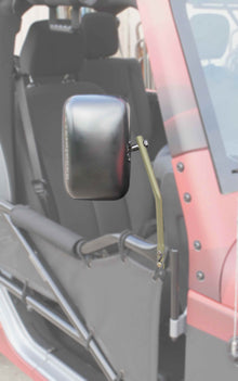 Steinjäger Doors Wrangler JK 2007-2018 Mirror Legs to Fit Tube Doors Military Beige