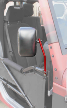 Steinjäger Doors Wrangler JK 2007-2018 Mirror Legs to Fit Tube Doors Red Baron