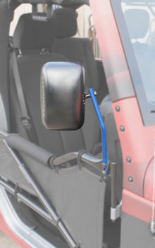 Steinjäger Doors Wrangler JK 2007-2018 Mirror Legs to Fit Tube Doors Playboy Blue