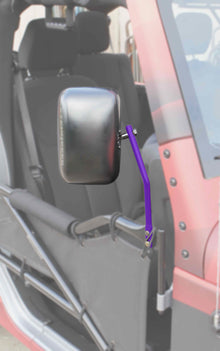 Steinjäger Doors Wrangler JK 2007-2018 Mirror Legs to Fit Tube Doors Sinbad Purple