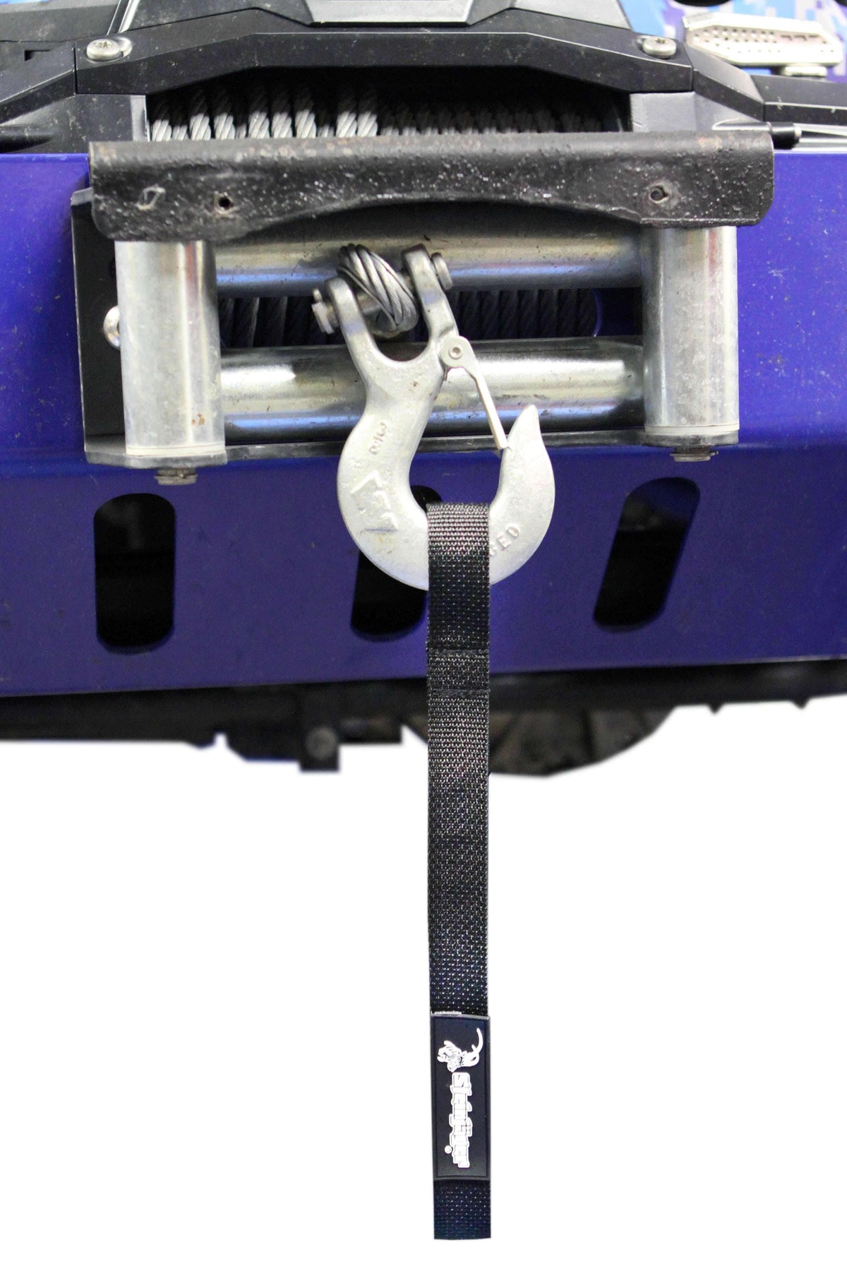 Steinjäger Recovery and Towing Wrangler JL 2018 to Present Winch Hook Strap Black