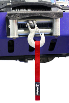 Steinjäger Recovery and Towing Wrangler JL 2018 to Present Winch Hook Strap Red