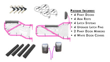 Steinjäger Doors Wrangler JK 2007-2018 Trail, Tubular Style Kit, Front and Rear Pinky Doors - White Covers