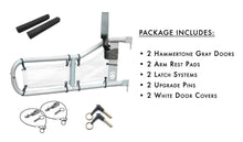 Steinjäger Doors Wrangler TJ 1997-2006 Trail, Tubular Style Gray Hammertone
