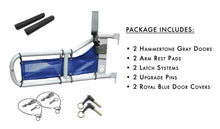 Steinjäger Doors Wrangler TJ 1997-2006 Trail, Tubular Style Gray Hammertone