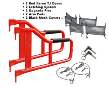 Steinjäger Doors Wrangler TJ 1997-2006 Trail, Tubular Style Red Baron