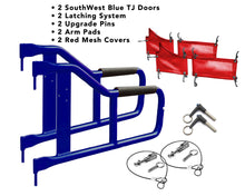 Steinjäger Doors Wrangler TJ 1997-2006 Trail, Tubular Style Southwest Blue