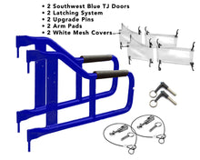 Steinjäger Doors Wrangler TJ 1997-2006 Trail, Tubular Style Southwest Blue