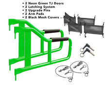 Steinjäger Doors Wrangler TJ 1997-2006 Trail, Tubular Style Neon Green