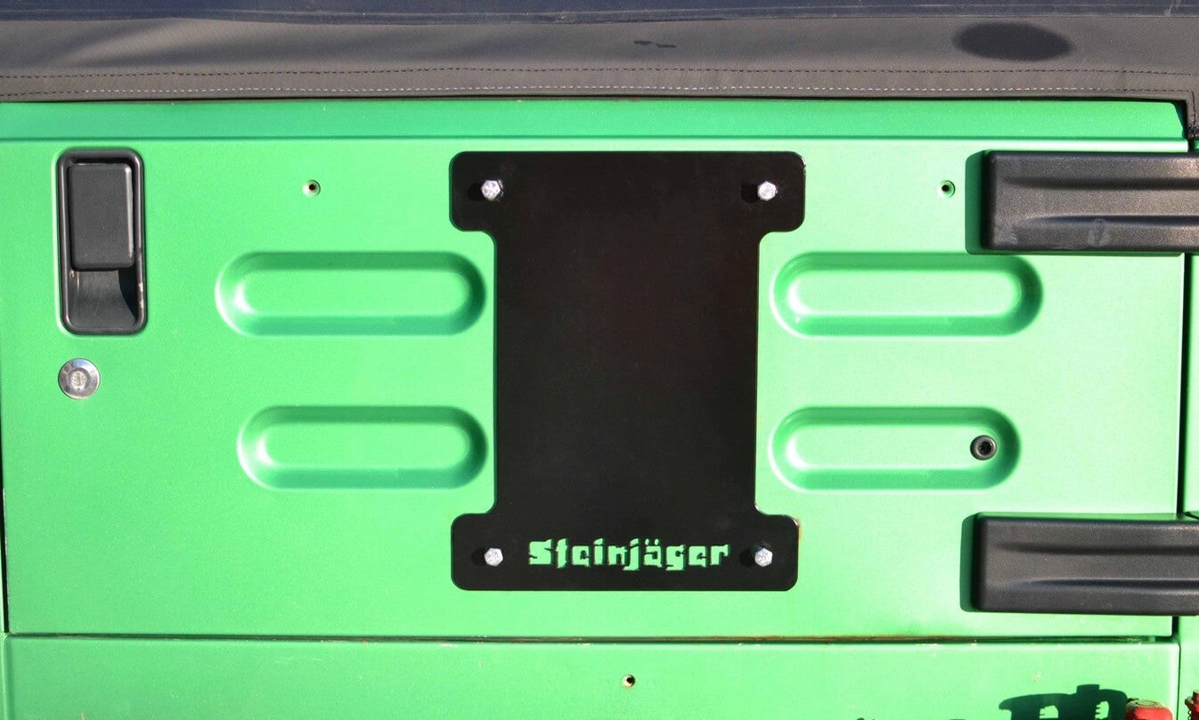 Steinjäger Wheels and Tires Wrangler TJ 1997-2006 Spare Tire Delete Plate Bare