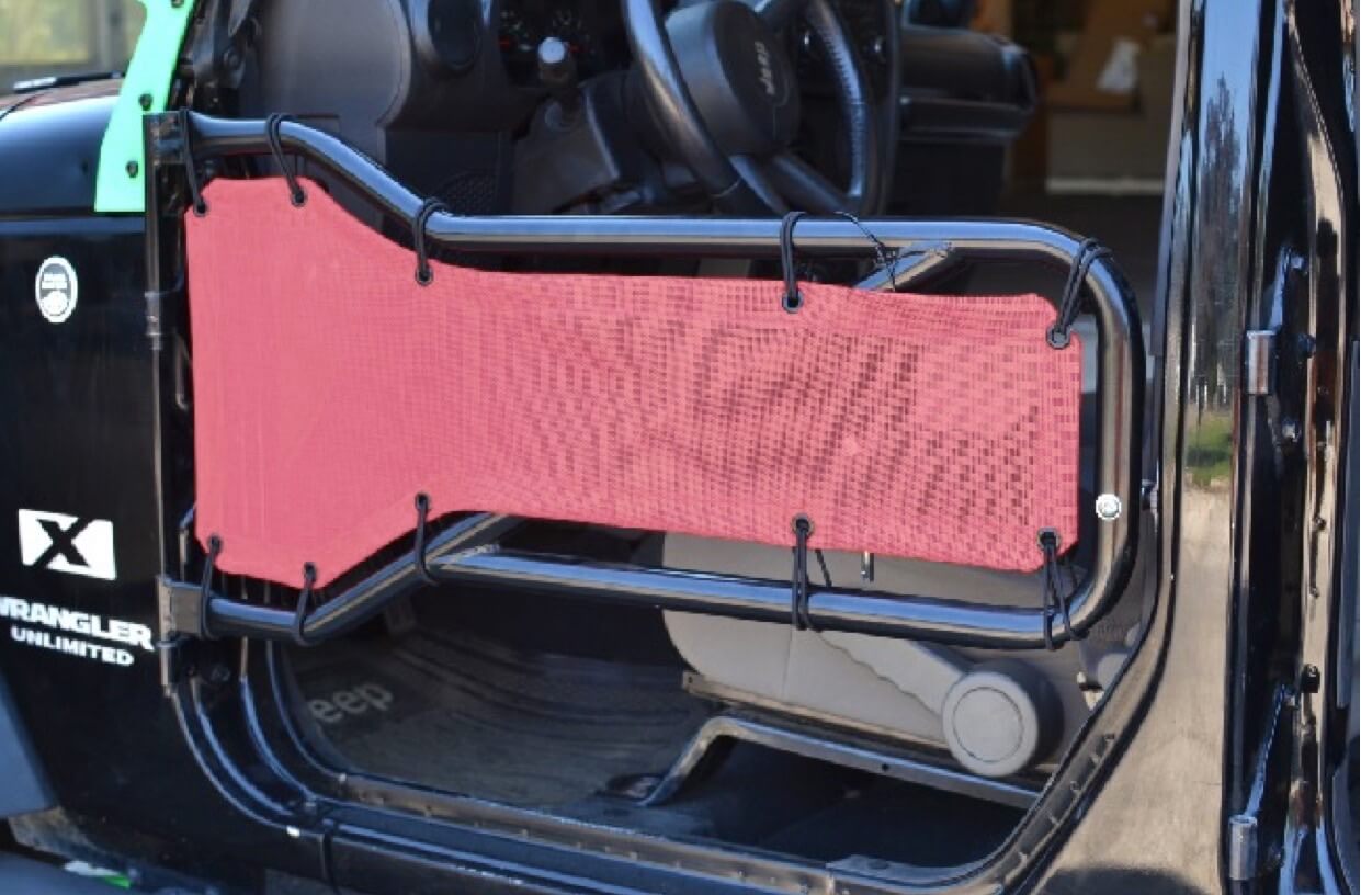 Steinjäger Doors Wrangler JK 2007-2018 Inserts Front Doors Only Mauve