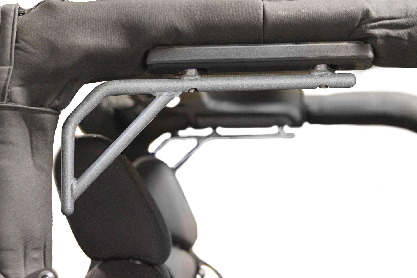 Steinjäger Interior Accessories Wrangler JK 2007-2018 Grab Handles Rear for 2 Door JK Gray Hammertone