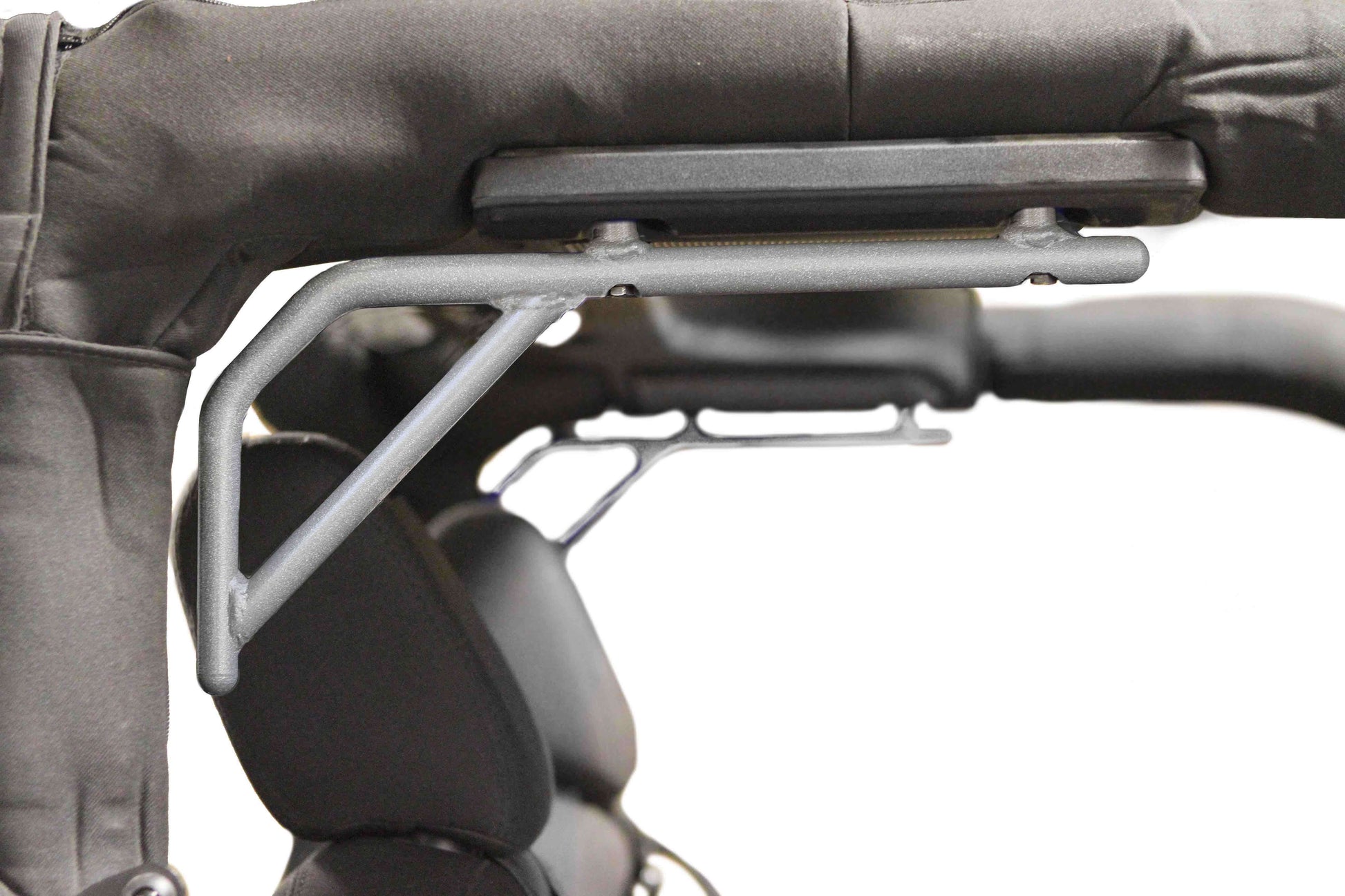 Steinjäger Interior Accessories Wrangler JK 2007-2018 Grab Handles Rear for 2 Door JK Gray Hammertone