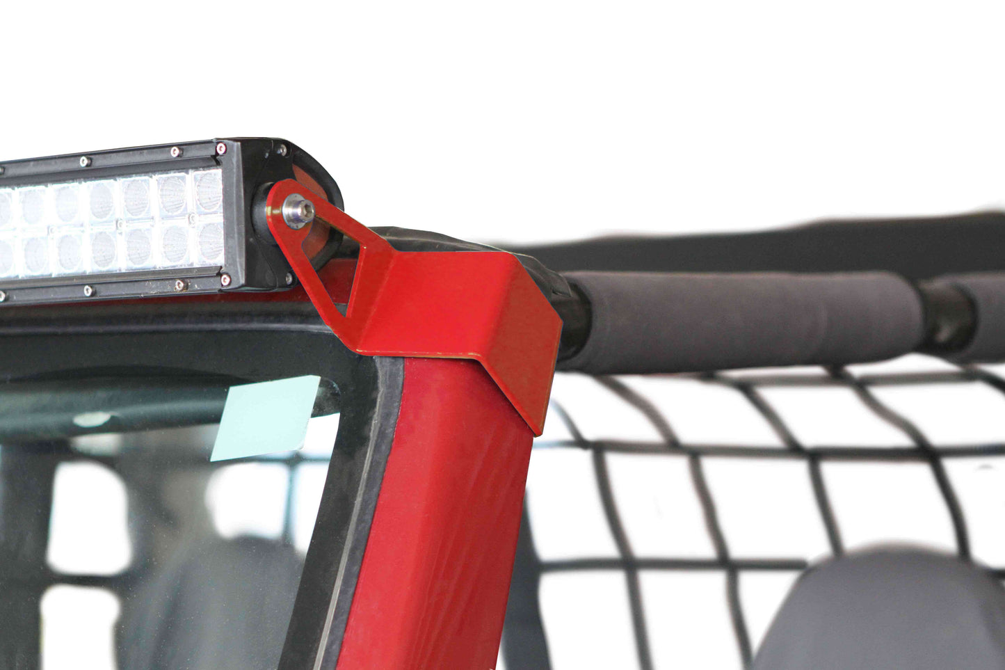 Steinjäger Exterior Accessories Wrangler TJ 1997-2006 Light Mounts A-Pillar Red Baron