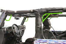 Steinjäger Interior Accessories Wrangler JK 2007-2018 Grab Handles Front and Rear for 2 Door JK Neon Green
