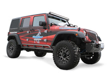 Steinjäger Armor Wrangler JK 2007-2018 Rock Sliders 4 Door Gray Hammertone
