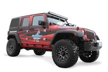 Steinjäger Armor Wrangler JK 2007-2018 Rock Sliders 4 Door Red Baron