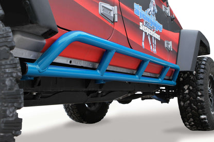 Steinjäger Armor Wrangler JK 2007-2018 Rock Sliders 4 Door Playboy Blue