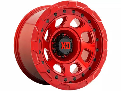 XD861 STORM, CANDY REDXD861 17X9 5X5.0 GL-RED -12MM