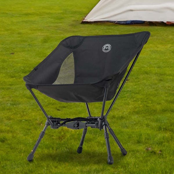 Overland Vehicle Systems Compact Camping Chair - Aluminum Base and Storage Bag