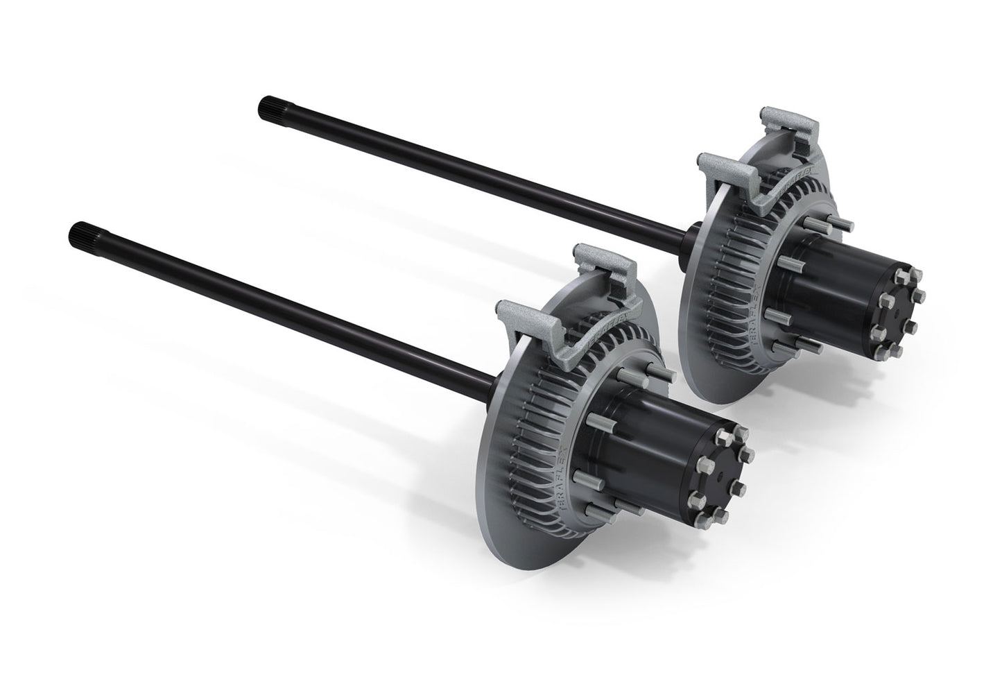 07-18 Wrangler JK Tera CRD60 Rear Axle 8-Lug Full-Float Conversion & Solid Big Rotors 3 Inch OD TeraFlex