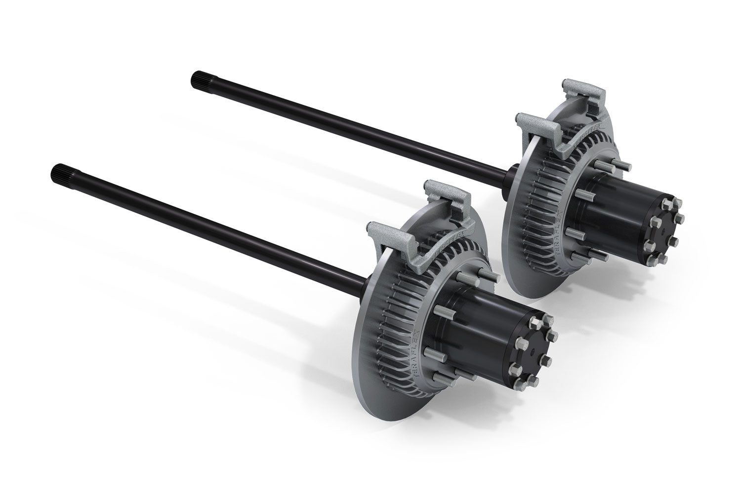 07-18 Wrangler JK Tera CRD60 Rear Axle 8-Lug Full-Float Conversion & Solid Big Rotors 3 Inch OD TeraFlex