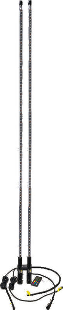 QuadBoss Qb 6Ft Clear Dual Whip Bt
