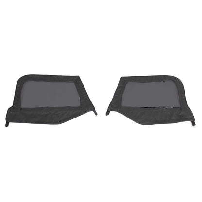 King 4WD Replacement Soft Upper Doors Tinted - Pair - TJ