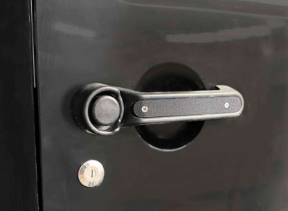 Steinjäger Doors Wrangler JK 2007-2018 Handle Accents 4 Doors Plus Tailgate Bare Metal
