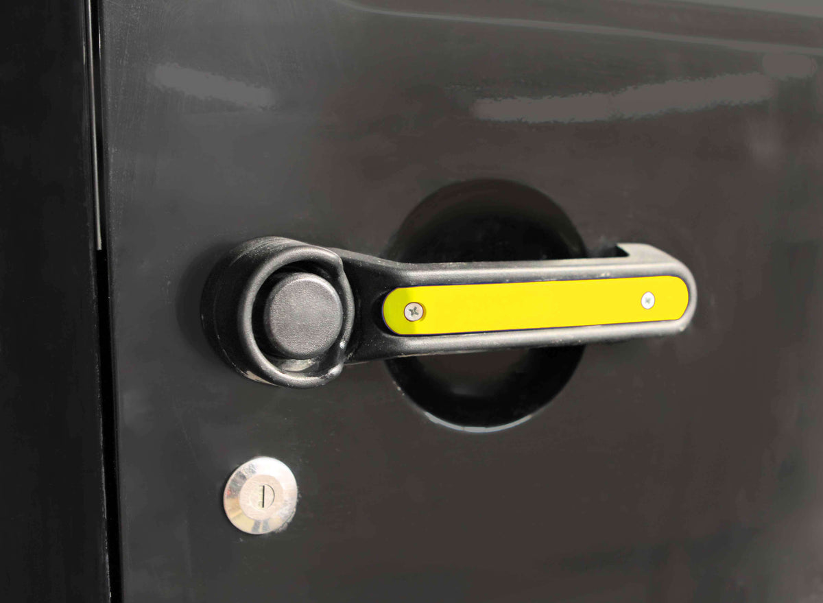Steinjäger Doors Wrangler JK 2007-2018 Handle Accents 2 Doors Plus Tailgate Lemon Peel