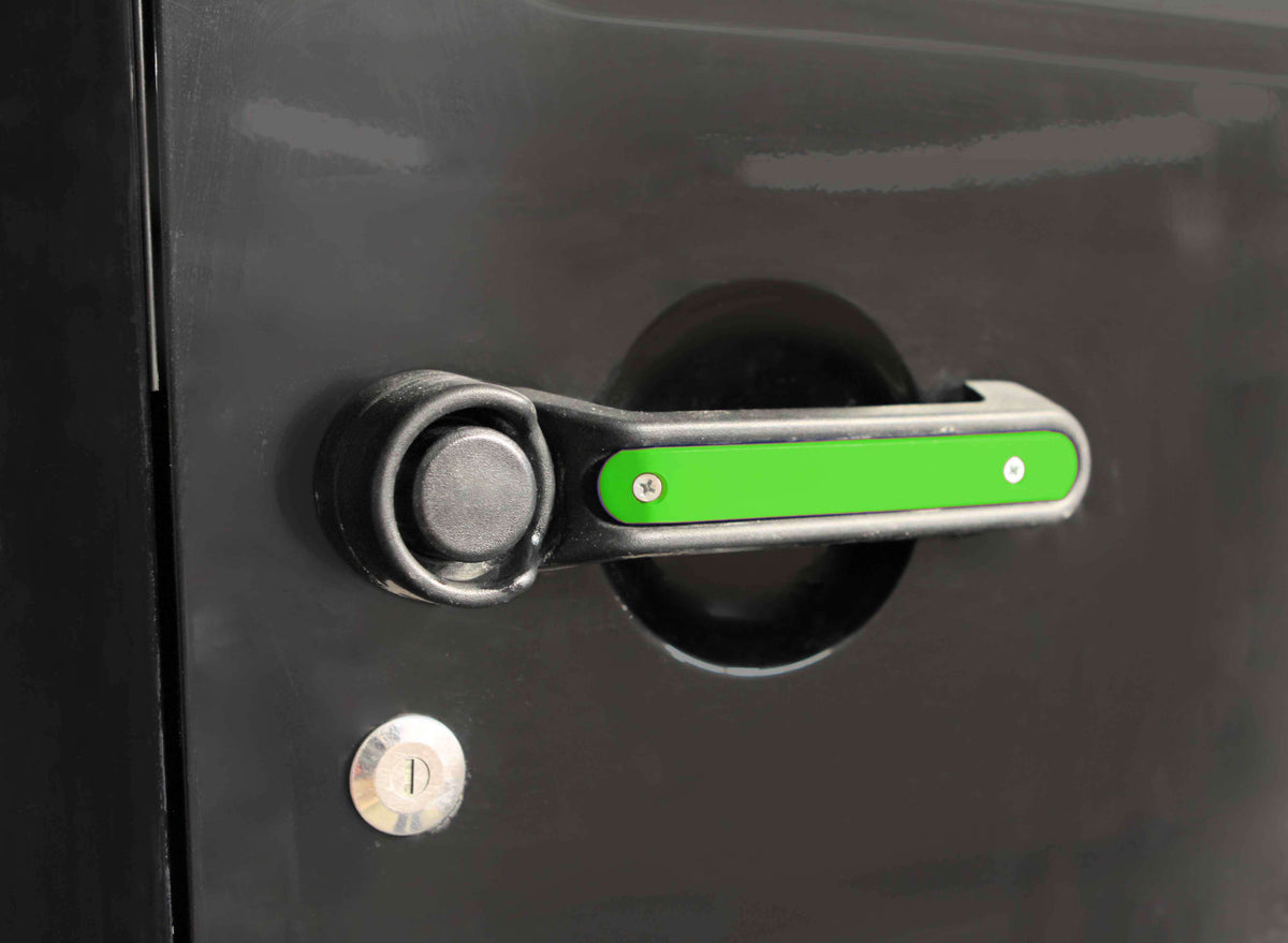 Steinjäger Doors Wrangler JK 2007-2018 Handle Accents 2 Doors Plus Tailgate neon Green
