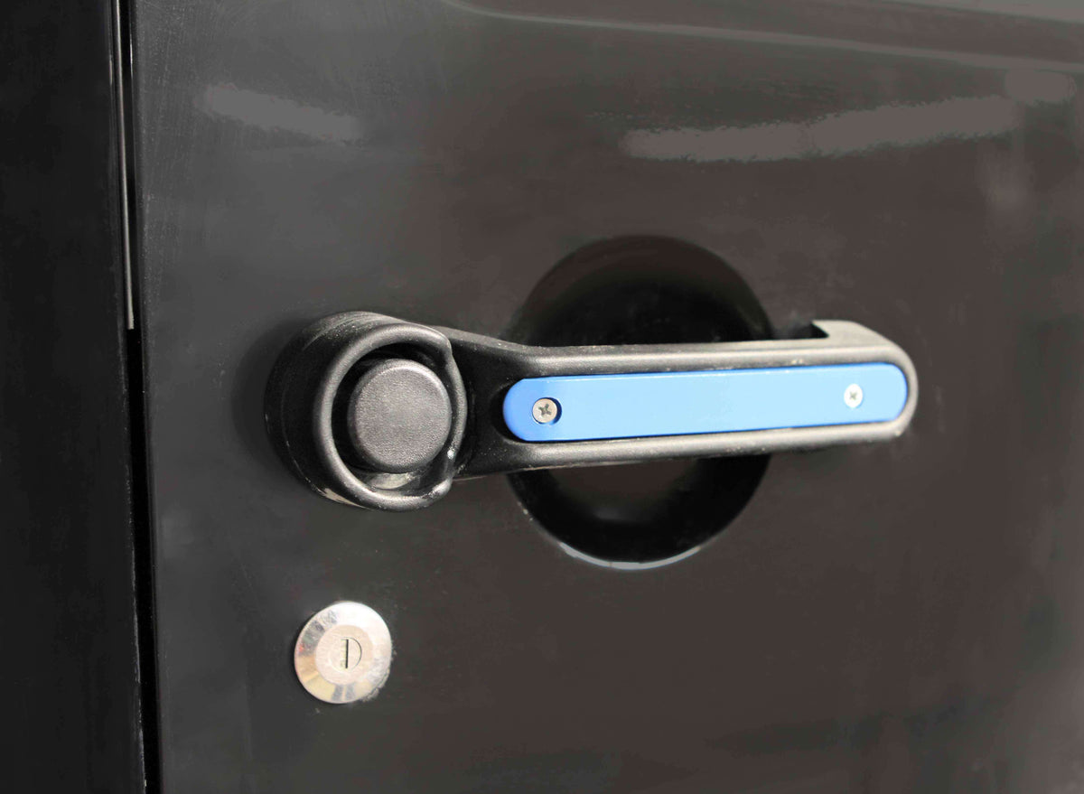 Steinjäger Doors Wrangler JK 2007-2018 Handle Accents 2 Doors Plus Tailgate Playboy Blue