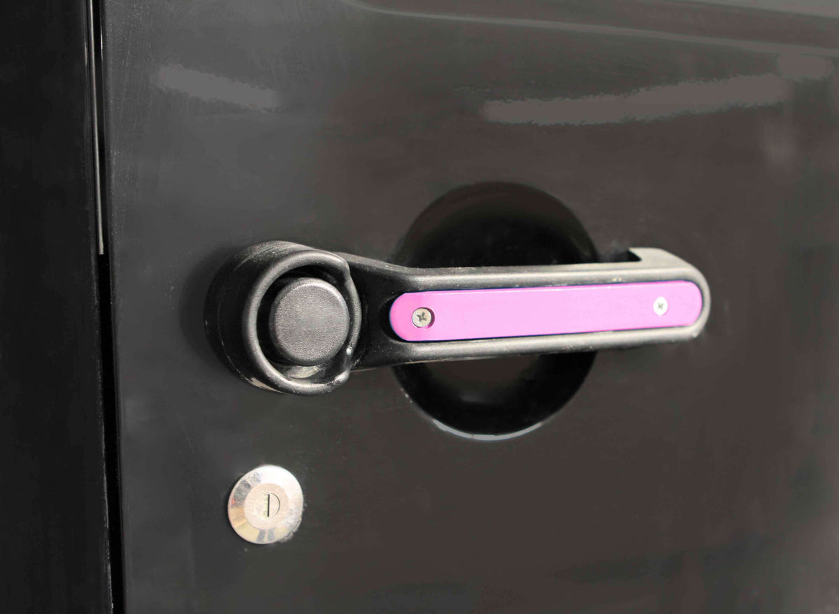 Steinjäger Doors Wrangler JK 2007-2018 Handle Accents 4 Doors Plus Tailgate Pinky
