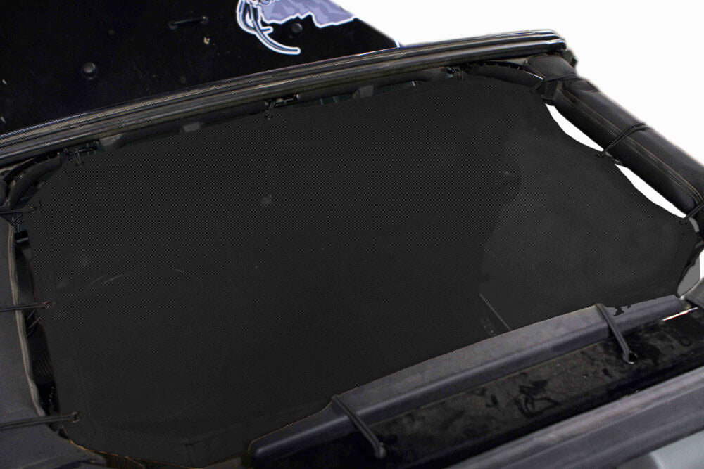 Steinjäger Tops and Covers Wrangler JK 2010-2018 Fabric Teddy 2 or 4 Door, Front Seat Only Black